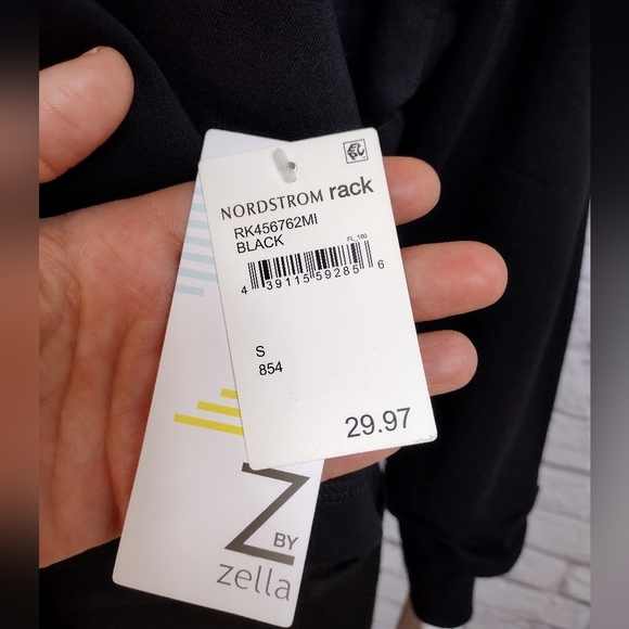 Zella Cropped Fleece Polo Shirt - Picture 6 of 6